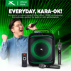 X-SERIES 350W Portable Speaker Karaoke Function with 2 Wireless Microphone and Aux Input (X-POP650X)