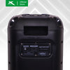 X-SERIES 1600W Party Speaker Output12V 100W Battery 12V 9000MAH Speaker 8