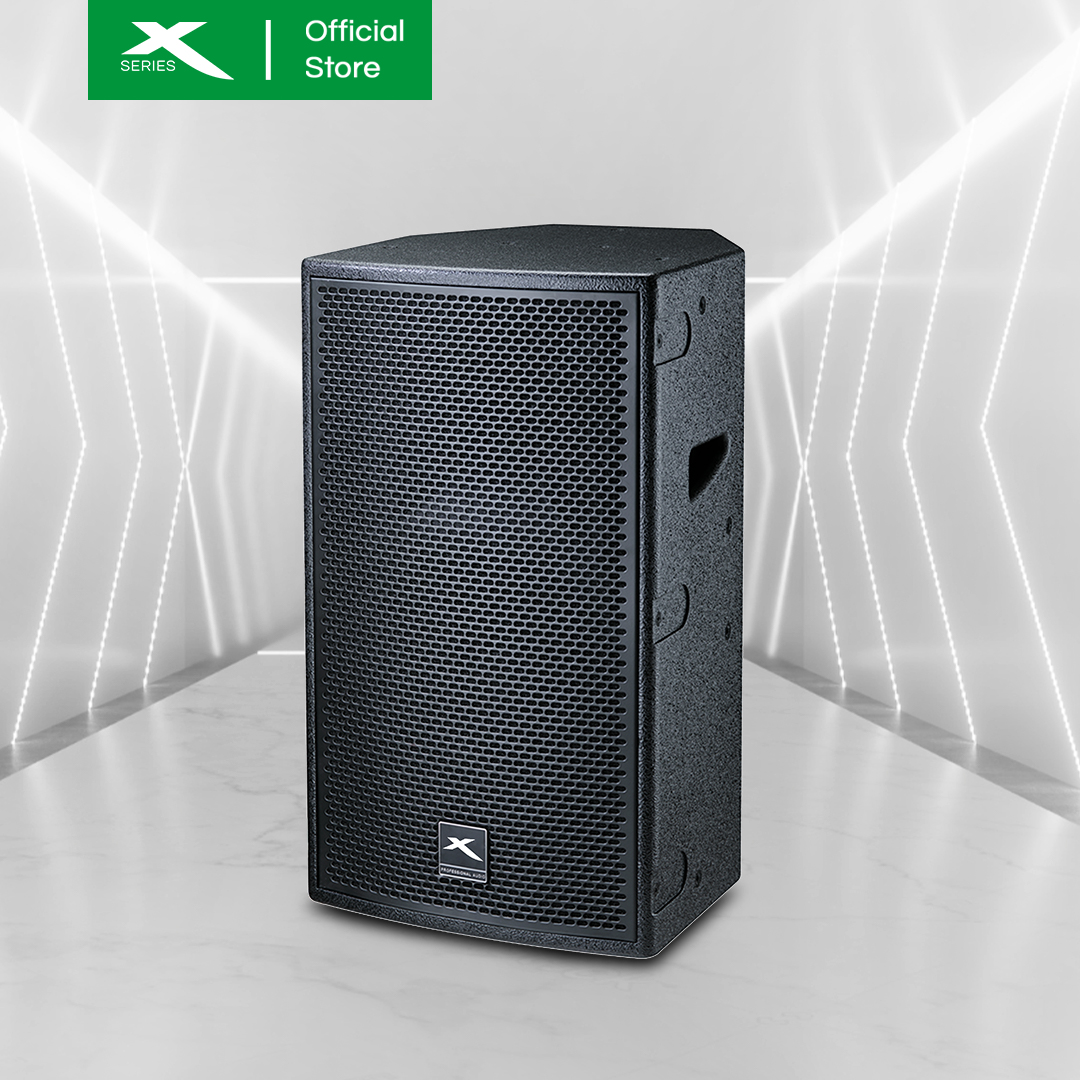 X-SERIES 500W Two Way Speaker 50Hz-20kHz Frequency Response Sensitivity Black (XPRO-10X)