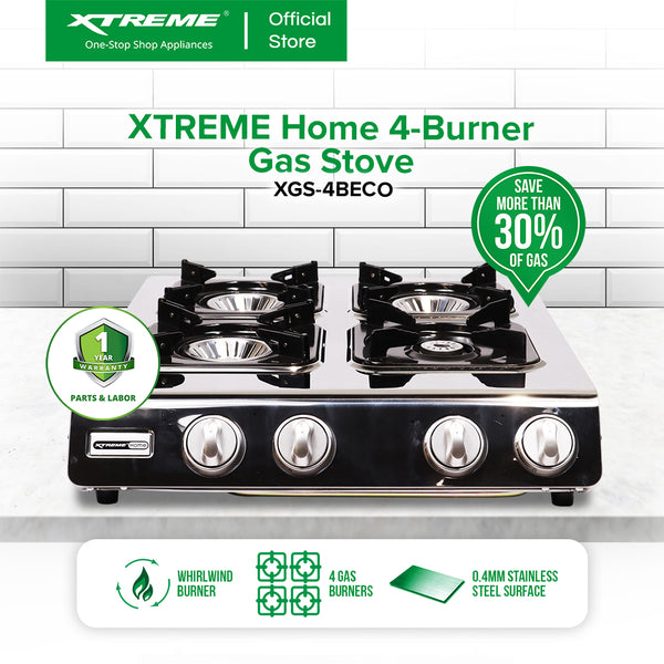 XTREME HOME 4 Burner Gas Stove Save more than 30 of Gas with Automati XTREME Appliances